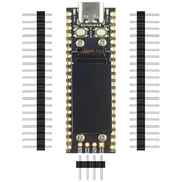 STM32F103C8T6 Development Board with 0.96 Inch TFT LCD Screen Display 8MB Flash MCU Minimum System Board