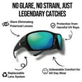 thumbnail image 5 of Grizzly Fishing Pro Sunglasses Kit – 4 Sets of Polarized Lenses Included, 5 of 6