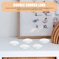 thumbnail image 3 of EeaseCA 5pcs Double Convex Glass Lens Optical Lens 50mm Diameter 100mm Focal Length for Labs, 3 of 8