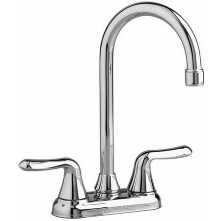 American Standard Service Sink Faucet - American Standard 2475.500.F15.002 Colony Soft 1.5 GPM Bar Sink Faucet with Metal Lever Handles, Available in Various Colors