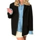 thumbnail image 5 of Chaquetas y abrigos casuales sin capucha de manga larga para mujer, cárdigan informal de moda, chaqueta lisa de manga larga, abrigo con botones, abrigo para mujer, 5 of 5