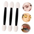 thumbnail image 3 of 5pcs 4 double ended eye shadow stick eye shadow brush sponge cosmetic tool lip eyeshadow brush beauty sponge cosmetic lip mask brush make up smudge stick Miss, 3 of 5