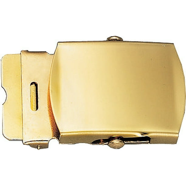 Rothco Gold Solid Brass Military  Belt Buckle