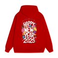thumbnail image 4 of WILLBEST Sudaderas 2025 Tendencia Hombres y Mujeres con El Mismo Año Sudadera con Capucha Casual Deportes Moda Año Indispensable Top XXGrande, 4 of 5