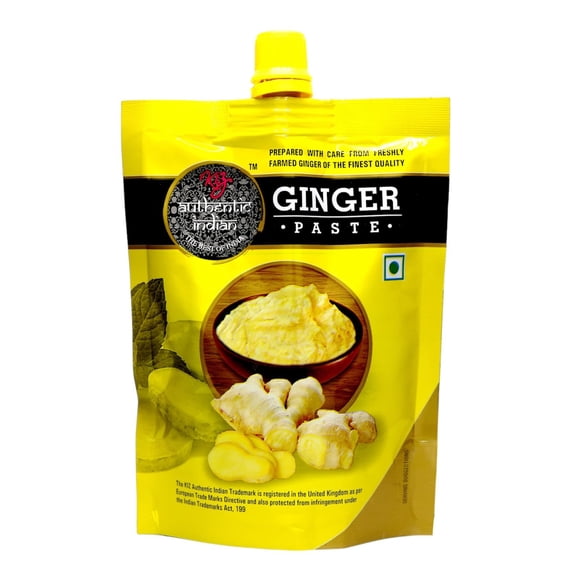 KIZ Resealable Squeeze Pouch Paste 7 oz (200g) Ginger Paste