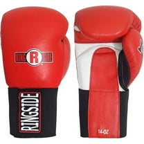 Ringside IMF Tech™ Hook And Loop Sparring Boxing Gloves 14 oz Red