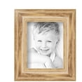 thumbnail image 2 of ArtToFrames 4" x 5" Honey Picture Frame, 4x5 inch Brown MDF Poster Frame (WOM-4085), 5 Pack, 2 of 8