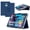 Dark Blue, variant on 【RUIXH】For POCKAM P10PRO /Aorlym P10 Pro 10.1-inch Tablet Case POCKAM/Aorlym Android 16 protective Case Premium PU Leather Lightweight and Portable Built-in Stand and Pen Slot Design With Wrist Strap