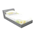 thumbnail image 2 of Ambesonne Flower Fitted Sheet & Pillow Sham Set, Daisies Sun Like Art Print, Twin, White and Yellow, 2 of 2