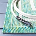 thumbnail image 5 of Safavieh Courtyard Ercan Bordered Indoor/Outdoor Area Rug, Ivory/Green, 2'7" x 5', 5 of 14