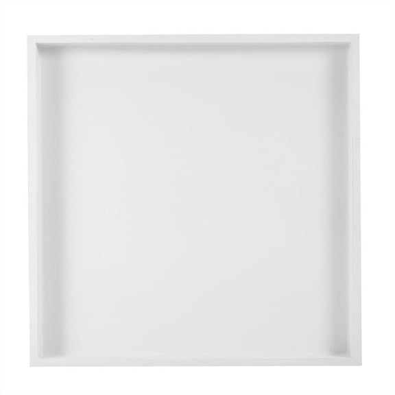 LYUMO Multi-purpose Desktop Storage Organizer Valet Tray for Jewelry Food Cosmetics White, Dresser Organizer, Valet Tray