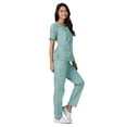 thumbnail image 3 of Adar Universal Women's V-Neck Scrub Top, Adult, 3 of 7