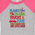 thumbnail image 4 of Inktastic Planes Trains Trucks and Toys Nothing Quite Like Little Boys Boys Baby Bodysuit, 4 of 5