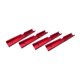 thumbnail image 4 of 4 piezas de rieles en T para carpintería, ranuras en T, accesorios profesionales para carpintería universales Rojo, 4 of 8