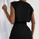 thumbnail image 5 of ICHUANYI Clearance Women's Fashion Solid Casual Short Sleeved Round-Neck Top/Shirt Suit ICHUANYI "ICHUANYI", 5 of 8