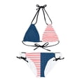 thumbnail image 1 of Strappy Bikini Set (AOP) 4TH OF JULY, 1 of 4