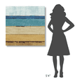 thumbnail image 4 of Global Gallery's 'Beachscape III' By Michael Mullan Stretched Canvas Wall Art, 4 of 4