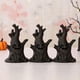 thumbnail image 2 of Cateissary Luz LED de escritorio de resina, tocón de árbol decorativo sin llama, adorno decorativo de Halloween Decoración del hogar, 2 of 6
