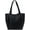 Black, variant on Tote Bag for Women Oversize Top Handle Shoulder Bag Faux Leather Weekender Shopper Handbag Large Commuter Bag