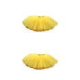 thumbnail image 3 of Sonducket Traje de niña chico tul Ballet danza patinaje conjunto ropa de baile tutú cintura elástica rendimiento fiesta medio 0,9-1,3 m Hilo Medio/Amarillo S/ por 0.9-1.3m 2piezas, 3 of 6
