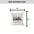 thumbnail image 4 of Sisters Are Special Embroidered Picture Small/Petite Accent Pillow, 10" x 10", 4 of 6