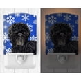 thumbnail image 2 of Caroline's Treasures SS4649CNL Affenpinscher Winter Snowflakes Holiday Ceramic Night Light, 6x4x3", multicolor, 2 of 2