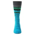 thumbnail image 3 of MeMoi Men's Later Alligator Bamboo Blend Novelty Crew Sock - Mens - Male, 10-13, Blue, 3 of 4
