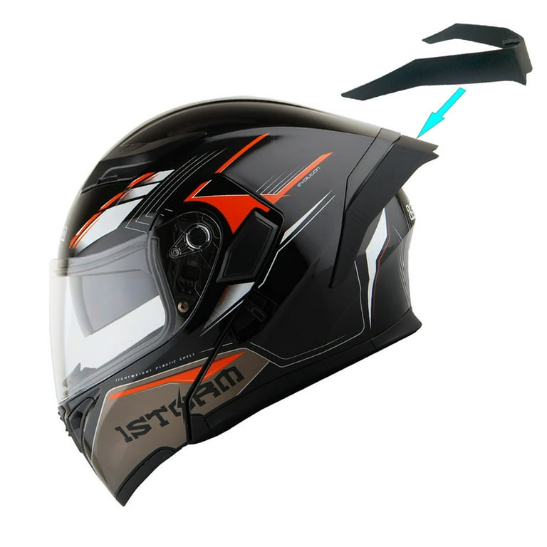 1Storm Motorcycle Modular Full Face Flip up Dual Visor Helmet