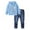 A-Blue3, variant on Jamsmile Toddler Boys Outfit Sets Cute Dad Letters Print Long Sleeve Hoodie + Denim Pants Suits Autumn Kids Outfits