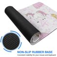 thumbnail image 6 of Long Mouse Pads for Desk,Princess Unicorn Pattern Desk Mats on Top Of Desks, Desk Mouse Pad Extra Large with 3mm Non-Slip Base and Stitched Edge for Gaming,Office,Work,Home 35.4"x15.7", 6 of 6