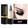 thumbnail image 2 of Delineador de ojos HUOGUO, impermeable, mate, de secado rápido, negro, 2 of 2