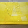 thumbnail image 6 of Ambesonne Yellow Place Mats Set of 4, Modern Circular Mosaic, Standard Size, Yellow, 6 of 6