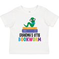 thumbnail image 3 of Inktastic Grandma Little Bookworm Kids Reading Boys or Girls Toddler T-Shirt, 3 of 5