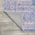 thumbnail image 6 of JONATHAN Y WASHABLE 2 x 8 Runner Rug, Regis Bohemian Medallion - Blue, WSH107A-28, 6 of 9