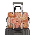 thumbnail image 2 of FORMRS 16" Laptop Bag Carrying Sleeve Case with Handle Travel Shoulder Briefcase, Abstract Orange Flowers, 2 of 8