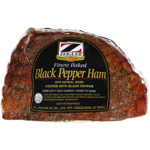 Zeigler Black Pepper Ham, 1.5 3.5 lbs