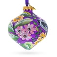thumbnail image 3 of Songbird and Blossoms Onion-Shape Finial Glass Christmas Ornament, 3 of 4