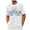 White, variant on ZQUUVOU Men's T-Shirt Casual Short Sleeve Easter Printed Crew Neck Shirts (Gray,M)