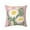 E, variant on Anckoeil 17.7"×17.7" Bohemian Style Pillow Set Office Cushion Botanical Printed Pillow Cushion Sofa Pillow Bed Backrest