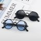 thumbnail image 3 of Typpkmm Retro Classic Steampunk Sunglasses Uv400 Round Frame Design Colored Lenses Glasses Eyewear Gothic Men Women Sunglasses Steampunk, 3 of 7