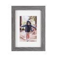 thumbnail image 1 of hometrends Gallery 5x7 Matted to 3.5x5 Graywash Picture Frame, 1 of 7