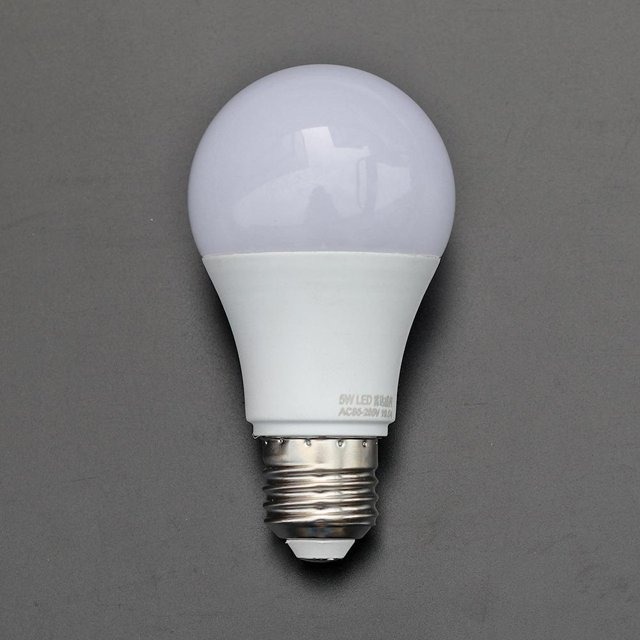 Lámpara Bombilla de luz de radar LED E27 SMD5730 Bombilla de sensor de movimiento PIR Luz blanca (5W) Likrtyny Para estrenar