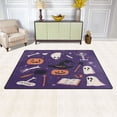 thumbnail image 3 of Non-Slip Area Rug 31"x20" Indoor Washable Floor Mats Carpet Printed for Living Room, Bedroom, Home Decor Halloween Elements with Pumpkin Skull, 3 of 7