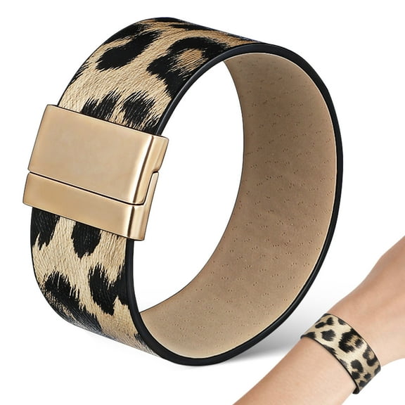 Masteelf  Leopard Print Bracelet Delicate Bracelets Decorative Jewelry Man Woman