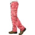 thumbnail image 3 of Skylinewears Womens Cargo Utility Work Pant 100% Cotton Camping Hiking Cargo Trouser, 3 of 7