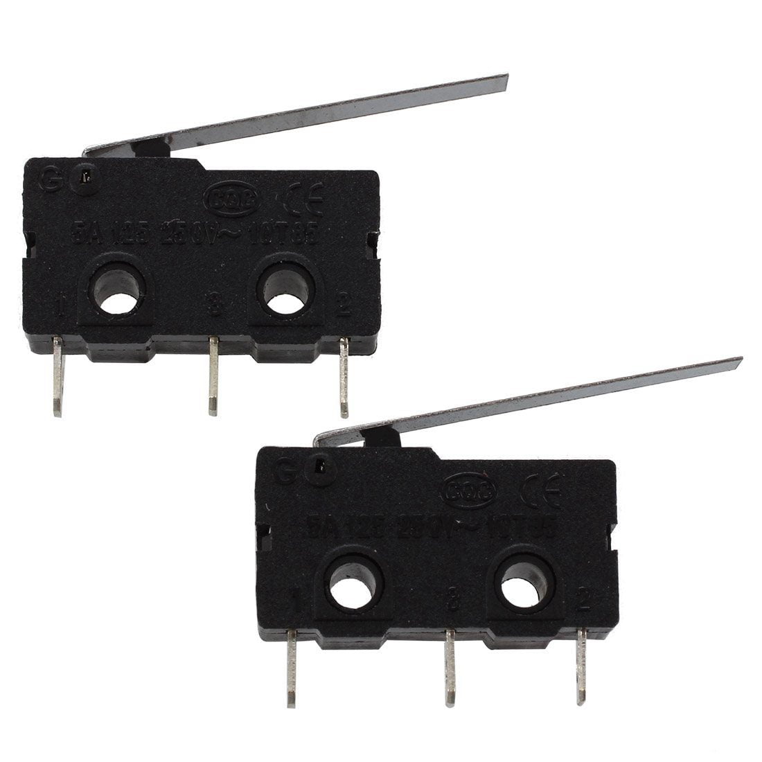 2 PACK -- Electrical Engineering Supply Micro Limit Switch Long Arm 