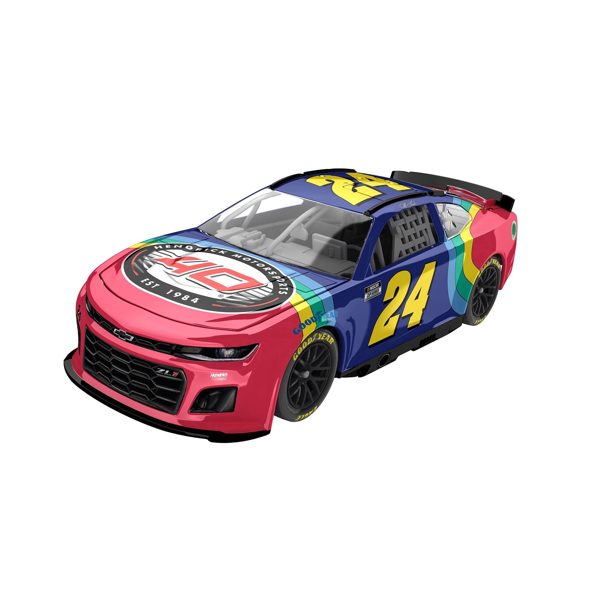 4台まとめて ナスカー NASCAR hotwheels 1/24 1/64 4台まとめて