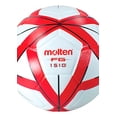 thumbnail image 3 of Balón de Futbol Molten F5G1510RK #5 Piel Sintética PVC Blanco Rojo, 3 of 3
