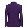 thumbnail image 7 of Cloudstyle Men's 2-Piece Suits Slim Fit 1 Button Dress Suit, 7 of 7