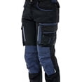 thumbnail image 4 of Men’s Heavy Duty Work Pants – Cordura Reinforced Knees, Multi‑Pocket Utility Cargo Trousers for Construction & Safety, 4 of 6